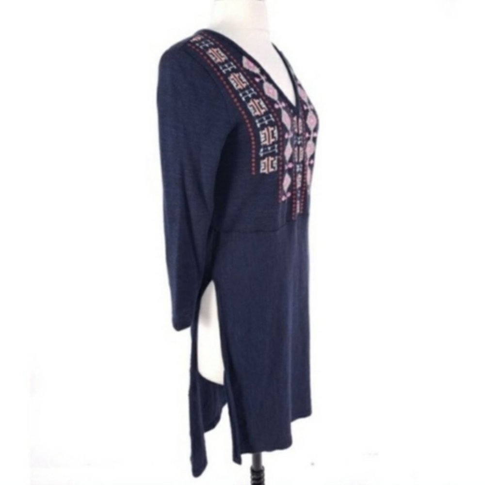 ANTHROPOLOGIE Akemi + Kin Savin Embroidered Tunic Dress EUC sz S - Picture 7 of 11